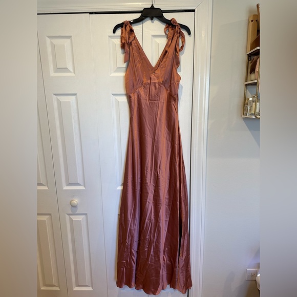 Reformation Pernille Silk Dress - Picture 2 of 5